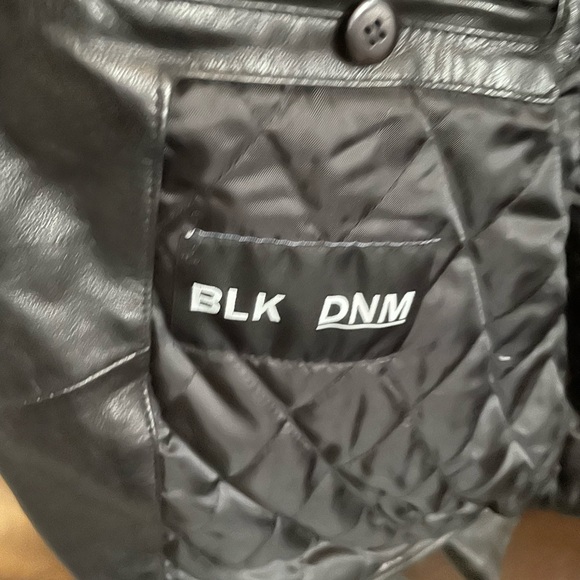 BLK DNM biker leather jacket - Picture 2 of 2